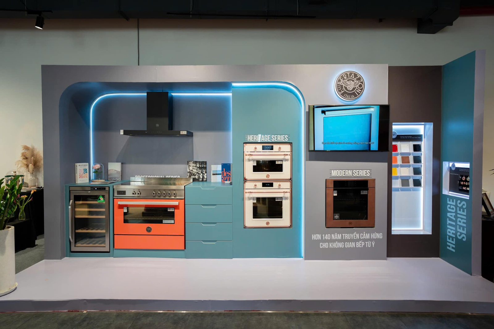 Cùng Bertazzoni kiến tạo không gian bếp lý tưởng